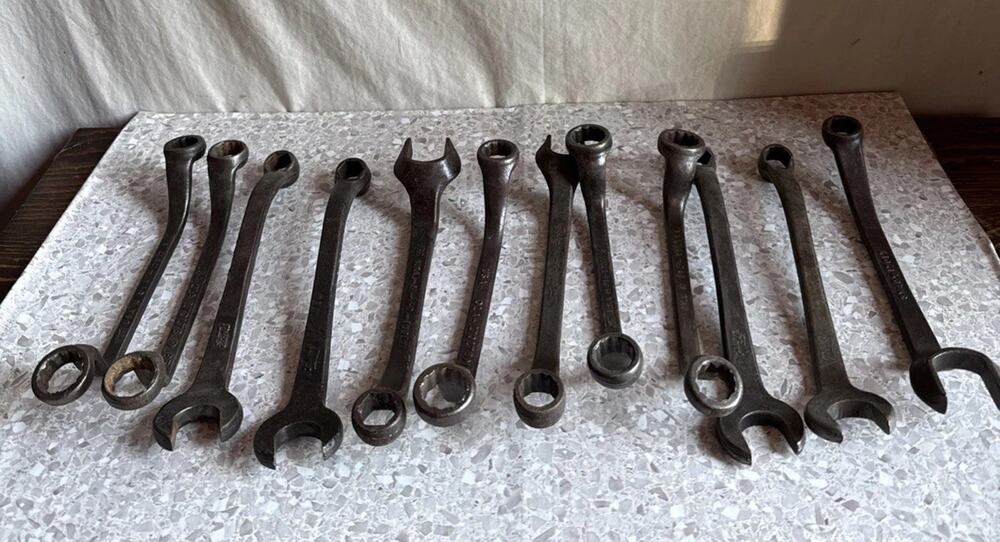Ford Script Wrenches Lot Of 12 Ford Wrenches Automobile Vintage Tools
